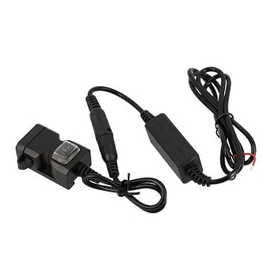 Prise USB Blackway chargeur 5V 2,1A / 5V 1A avec interupteur