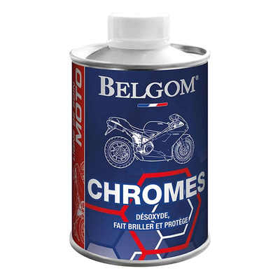 Produits nettoyants et brillants Belgom 250ml chromes