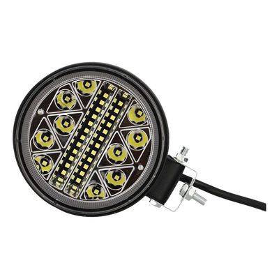 Projecteur additionnel orientable Ø110 mm 34 LED noir