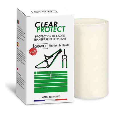 Protection cadre Gravel Clear Protect finition brillante