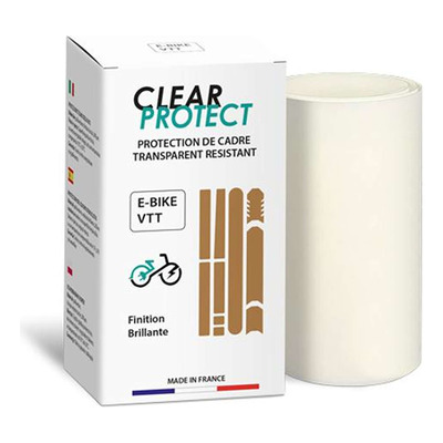 Protection cadre VAE VTT Clear Protect finition brillante