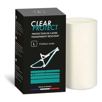 Protection cadre vélo Clear Protect pack L finition mate