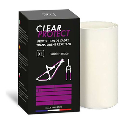 Protection cadre vélo Clear Protect pack Xl finition mate