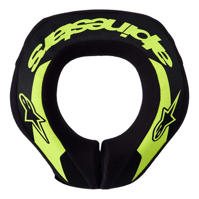 Protection cervicale enfant Alpinestars Sequence Youth yellow fluo/black