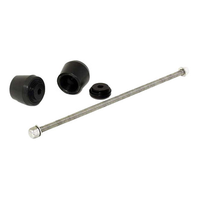 Protection d'axe de roue avant noir Honda CBR 1000 RR 17-19