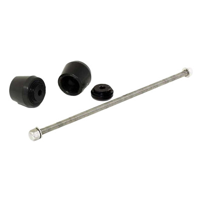 Protection d'axe de roue avant noir Triumph Street Triple 765 17-25
