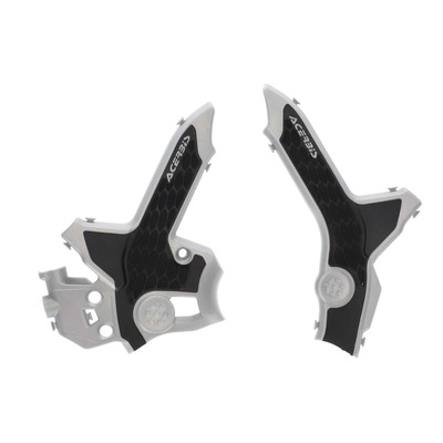 Protection de cadre Acerbis X-Grip Yamaha Honda CRF 300 L 21-24 gris/noir