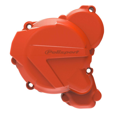 Protection de Carter d’Allumage POLISPORT Orange - KTM 250 / 300 EXC 17-23
