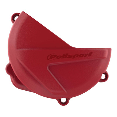 Protection de Carter d’Embrayage POLISPORT Rouge pour Honda 250 CRF-R 18-24