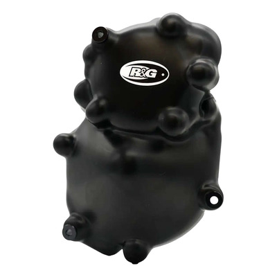 protection de carter moteur gaucheR&G Racing Kawasaki ZX-10 R 04-05 noir