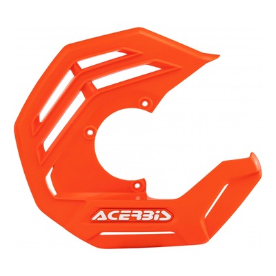 Protège disque avant de frein Acerbis X-Future Orange Brillant