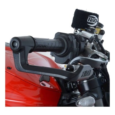 Protection de levier de frein R&G Racing noir Ducati Multistrada V4 21-22
