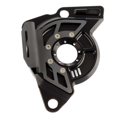 Protection de pignon Gilles Tooling Yamaha MT-09 14-22 aluminium usiné CNC noir