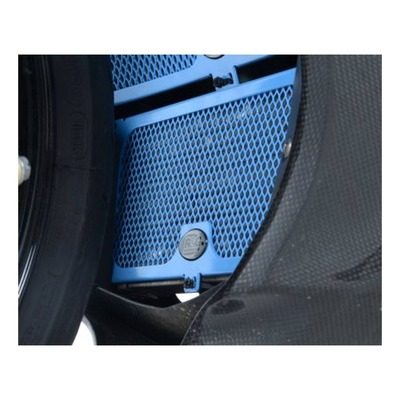 Protection de radiateur d'huile bleue BMW S 1000 RR 10-18