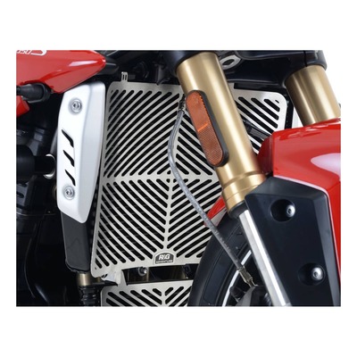 Protection de radiateur inox R&G Racing Triumph Speed Triple RS 18-20