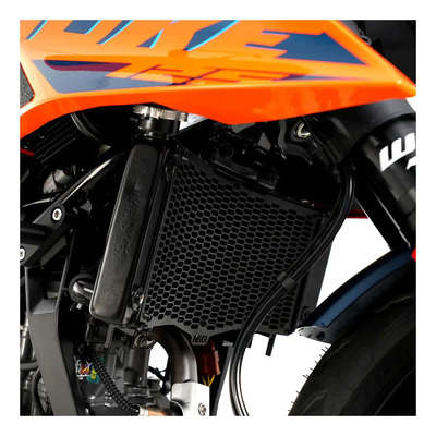 Protection de radiateur noir R&G Racing Pro Guard KTM 125 Duke 24-25