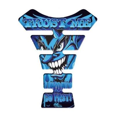 Protection de réservoir Motografix Devil bleu 1 pièce
