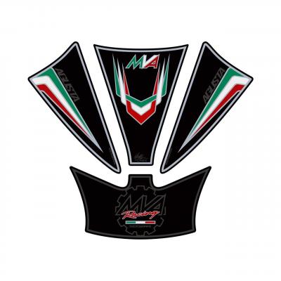 Protection de réservoir Motografix noir MV Agusta 3 pièces