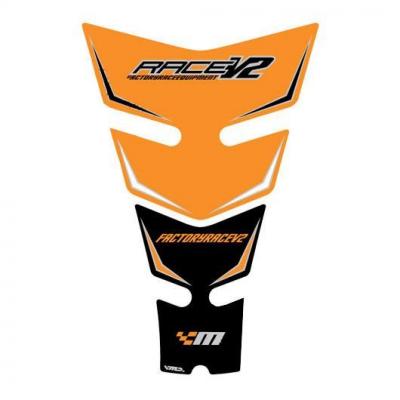 Protection de réservoir Motografix orange/noir KTM RC8 2 pièces