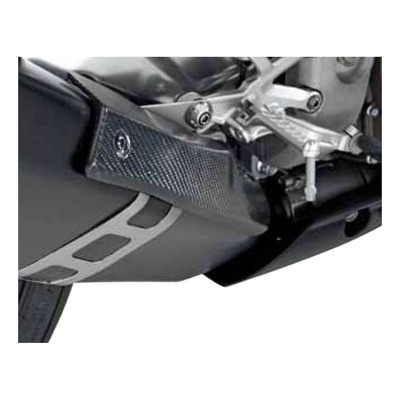 Protection thermique d'échappement en carbone d'origine 895319 Aprilia RSV4 1000 2009-18