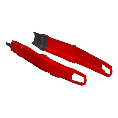 Protections de Bras Oscillant ACERBIS TEKETMAGNET Rouge - Honda 450 CRF-R 21-25