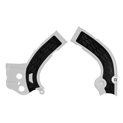 Protections de Cadre ACERBIS X-GRIP Blanc / Noir – Yamaha 250 YZF 14-16