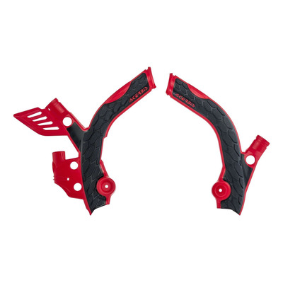 Protections de Cadre ACERBIS X-GRIP Rouge / Noir – Beta RR 2T / 4T 13-19
