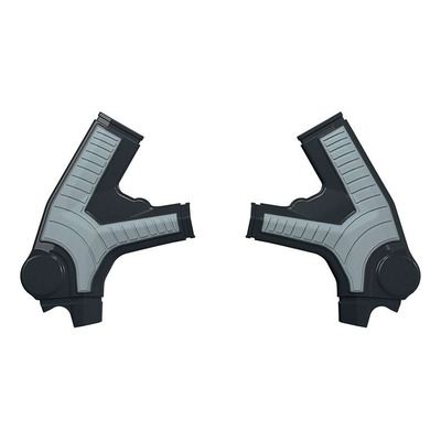 Protections de Cadre Rtech Bi-Matière Gris / Noir pour Surron Ultra-Bee 23-24