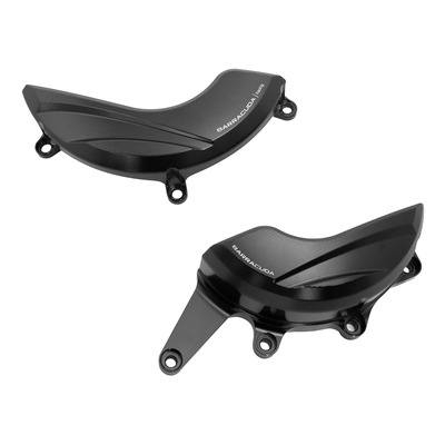 Protections de carter moteur Barracuda noir Ducati Panigale V4 18-24