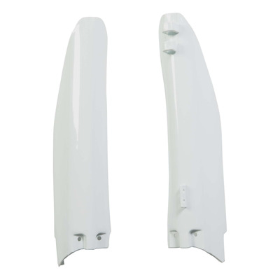 Protections de Fourche ACERBIS Blanc – Suzuki 125 / 250 RM 99-03