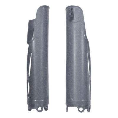 Protections de Fourche ACERBIS Gris Métallisé - Honda 450 CRF-R 19-25