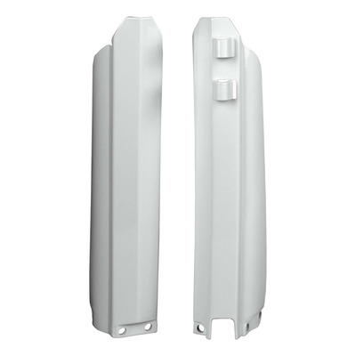 Protections de Fourches POLISPORT Type Origine Blanc - Yamaha 125 / 250 YZ 96-04