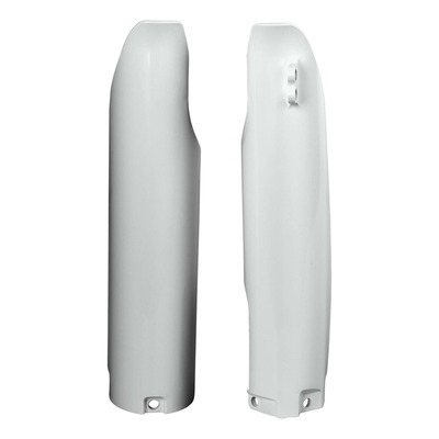 Protections de Fourches POLISPORT Type Origine Blanc - Yamaha YZ / YZF 05-07