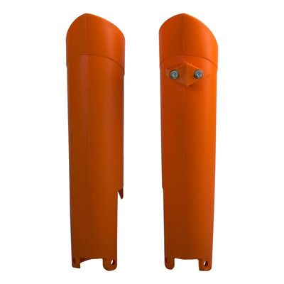 Protections de Fourches POLISPORT Type Origine Orange - KTM SX / SXF 08-14