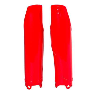 Protections de fourches Polisport type origine rouges Honda CR 250 R 95-03