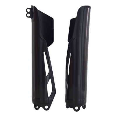 Protections de Fourches RTECH en Plastique Noir pour Honda 250/450 CRF 19-24