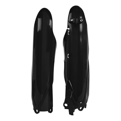 Protections de Fourches RTECH en Plastique Noir pour Yamaha 450 WRF 19-24