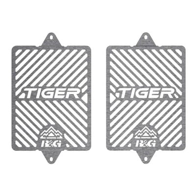Protections de radiateur inox avec logo Triumph Tiger 850 Sport 21-22