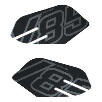 Protections latérales de réservoir d'essence noir d'origine 2S002319 Moto Guzzi V85TT 850 2024-