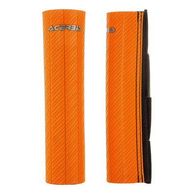 Protections Supérieures de Fourche ACERBIS Ø 43 à 48mm – Orange - Universel