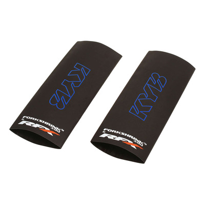 Protections Supérieures de Fourche RFX Race Polymère Renforcé Logo KAYABA Bleu Universel dès 125cc