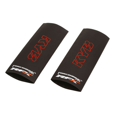 Protections Supérieures de Fourche RFX Race Polymère Renforcé Logo KAYABA Rouge Universel dès 125cc
