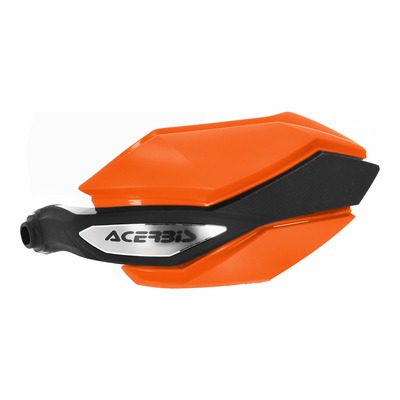 Protège-mains Acerbis Argon Kawasaki 1000 Versys 2021 Orange/Noir Brillant