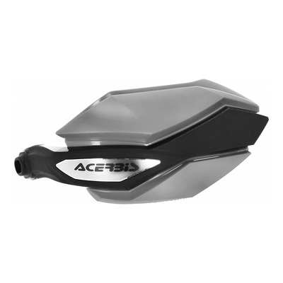 Protège-mains Acerbis Argon Kawasaki 1000 Versys 2021 gris/Noir Brillant
