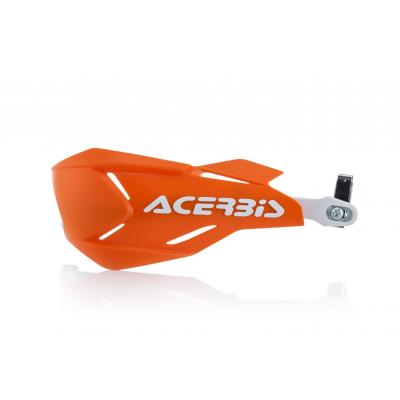 Protège-mains Acerbis X-Factory orange/blanc (paire)