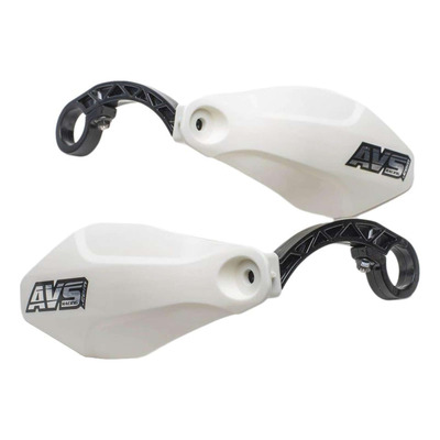 Protège-mains AVS Basic Plastic blanc