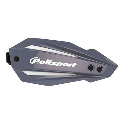 Protège-Mains POLISPORT Bullit Full Wrap Gris avec Barre de Renfort