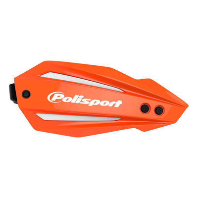 Protège-Mains POLISPORT Bullit Full Wrap Orange avec Barre de Renfort et Kit de Montage Universel
