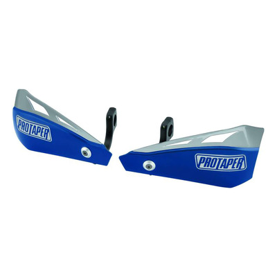 Protège-Mains PROTAPER Bleu / Blanc – Kit de Montage au Guidon Ø 22 mm