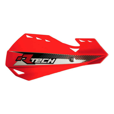 Protège-Mains RTECH Dual EVO Rouge avec Kit de Montage